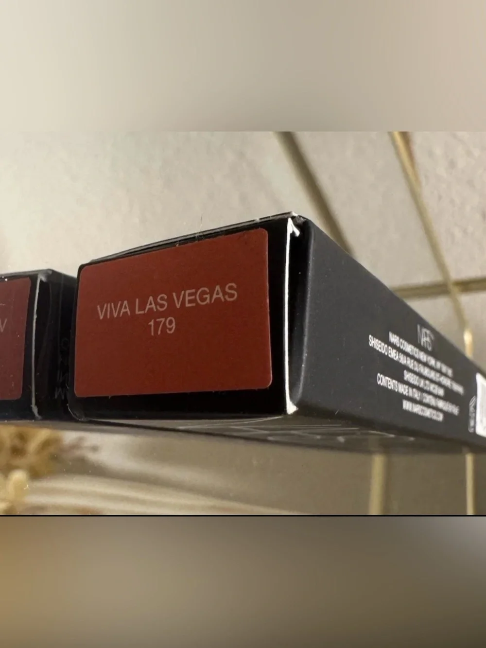 NARS Velvet Matte Lipstick — Warm Pink Apricot (Shade 179 Viva Las Vegas)